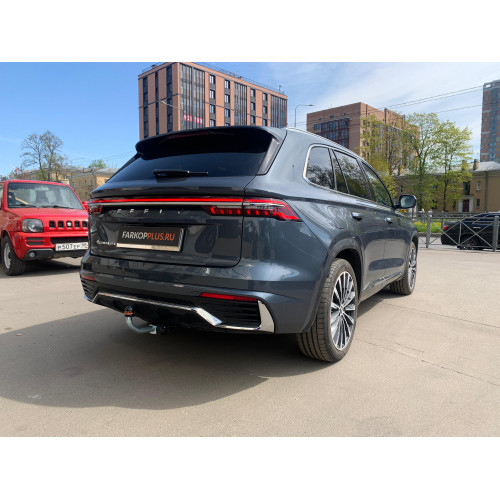 Фаркоп Motodor на Geely Monjaro 2022- Арт. 94206 (оцинкованный шар)