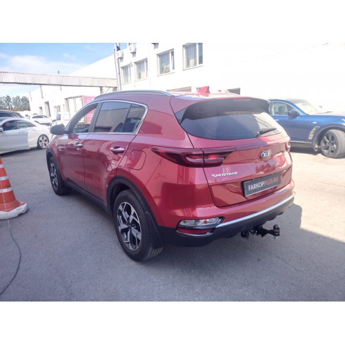 Фаркоп Лидер Плюс на KIA Sportage 2018–  Арт. K124-E (кроме двигателя 2.4)