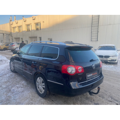 Фаркоп Лидер Плюс на VOLKSWAGEN Passat 2005–2010  Арт. V107-A (седан и универсал)