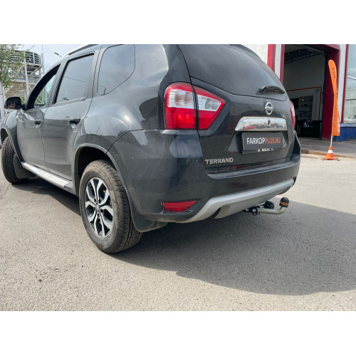 Фаркоп Motodor на Nissan Terrano 2014- Арт. R101A (оцинкованный шар)