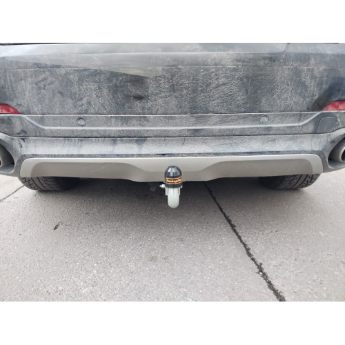 Фаркоп Motodor на BMW X6 2014-  Арт. 90201 (F16) (розетка на поворотном кронштейне)