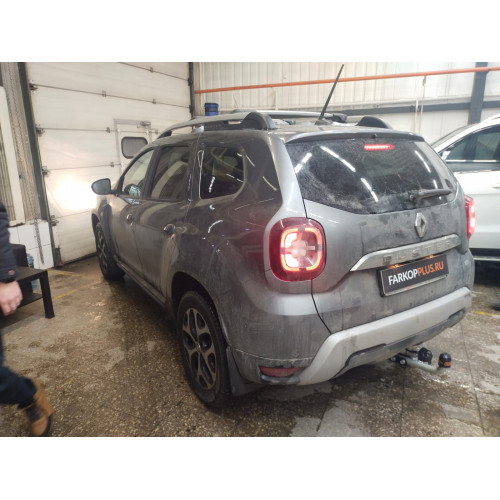 Фаркоп Motodor на Renault Duster 2021- Арт. R101A (оцинкованный шар)