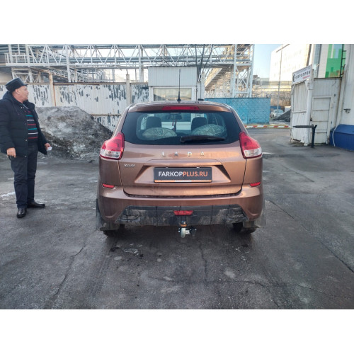 Фаркоп Motodor на LADA X-Ray 2016- Арт. L103A (оцинкованный шар) (вкл. версию Cross)