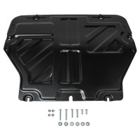 Защита Картера двигателя, КПП АвтоБроня для Volkswagen Transporter 2015-2019 T6, Сталь 45778 мм - Арт. 111.05806.2