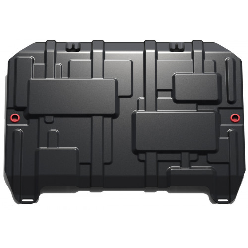 Защита Картера двигателя, КПП АвтоБроня для HAVAL F7x 2019-2024, Сталь 45778 мм - Арт. 111.09417.1
