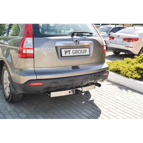 Фаркоп PT GROUP для Honda CR-V 2007-2012 Арт. CRV-07-991124.00 (с нержавеющей накладкой)
