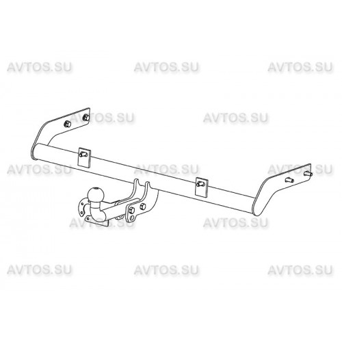 Фаркоп Avtos на DATSUN on-DO 2014- Арт.DO 03