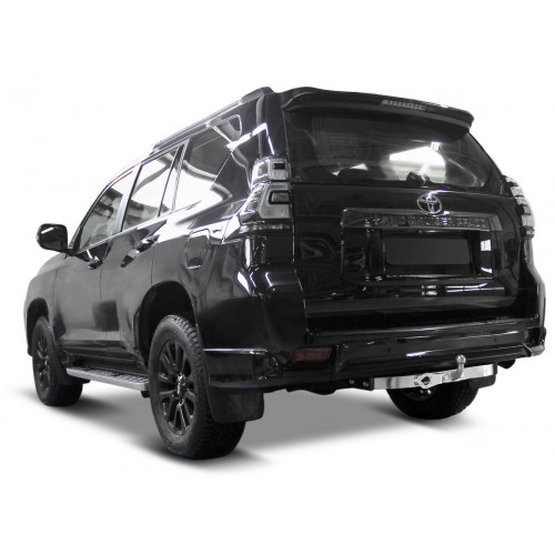 Фаркоп BERG на Toyota Land Cruiser Prado 150 2020- Арт. F.5714.005 (Black Onyx) с нерж. накладкой