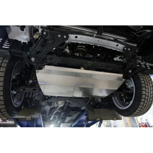 Защита Картера двигателя, КПП ТСС для Lexus RX200t/RX300/RX350/RX450h 2015- (AL20), Алюминий 4 мм - Арт. ZKTCC00013