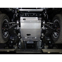 Защита Переднего дифференциала ТСС для Lexus GX460 2009-, Алюминий 4 мм - Арт. ZKTCC00101